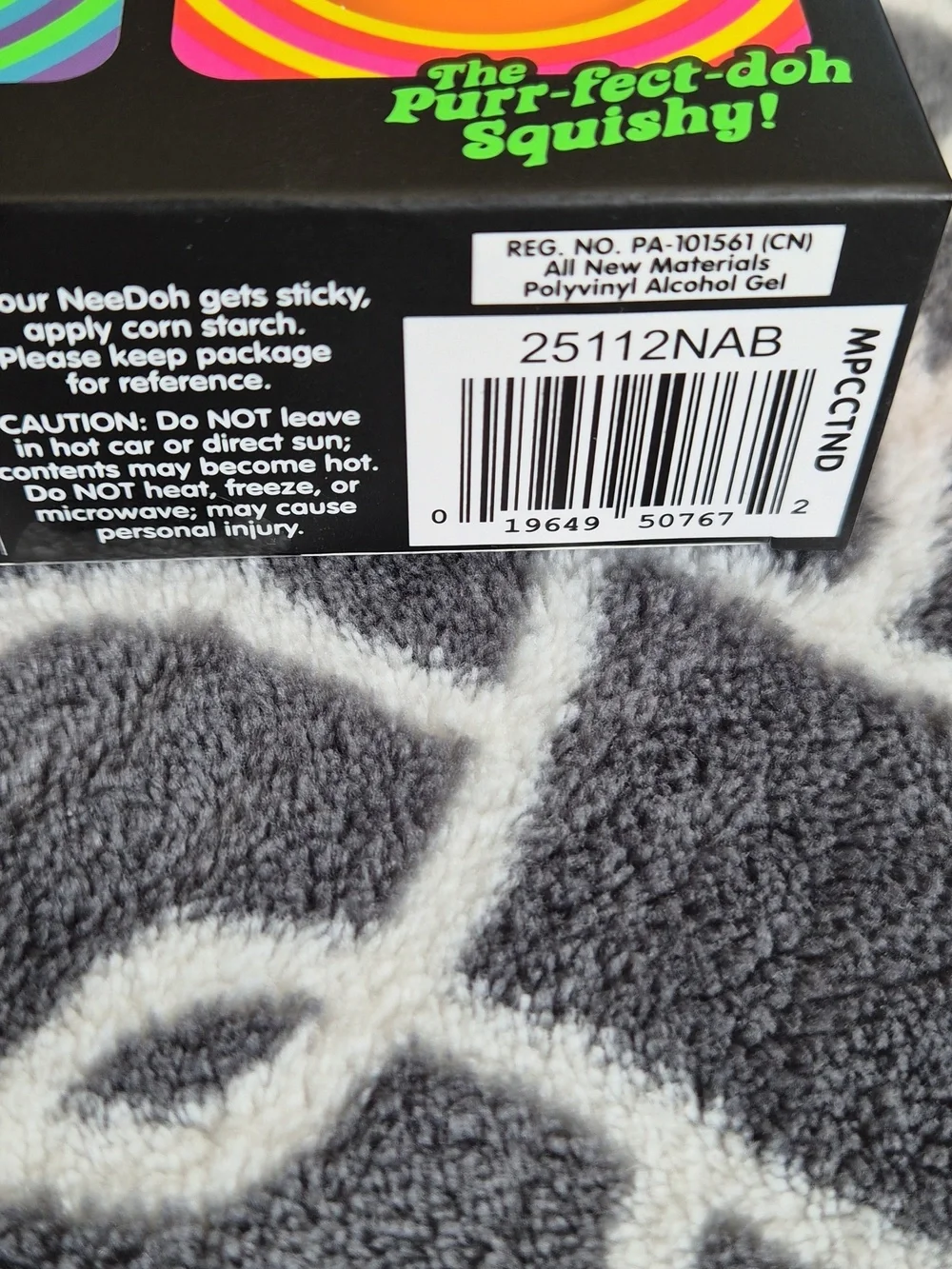 NEW NeeDoh Teenie Cool Cats Squishy Toy Stress Relief Fidget Balls - Picture 3 of 3